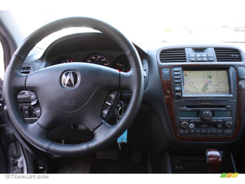 2004 MDX Touring - Starlight Silver Metallic / Ebony photo #23