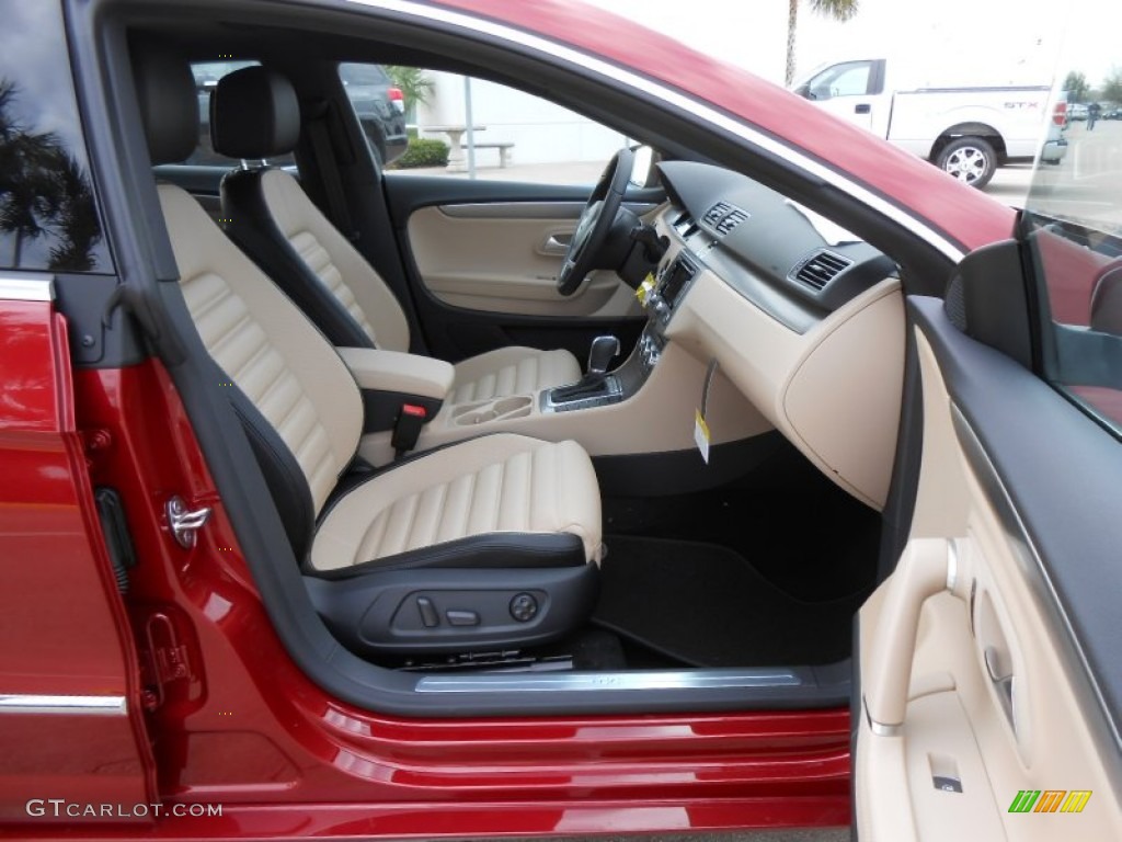 2013 Volkswagen CC Lux Front Seat Photo #77832624