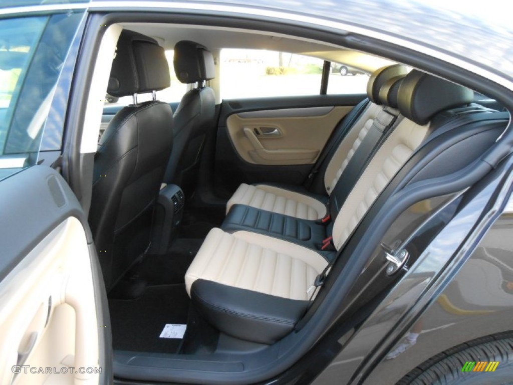 2013 Volkswagen CC R-Line Rear Seat Photo #77833269