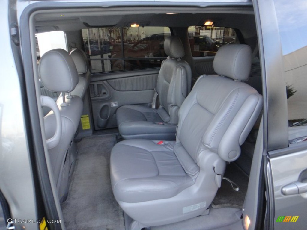 2004 Toyota Sienna XLE Rear Seat Photo #77833293