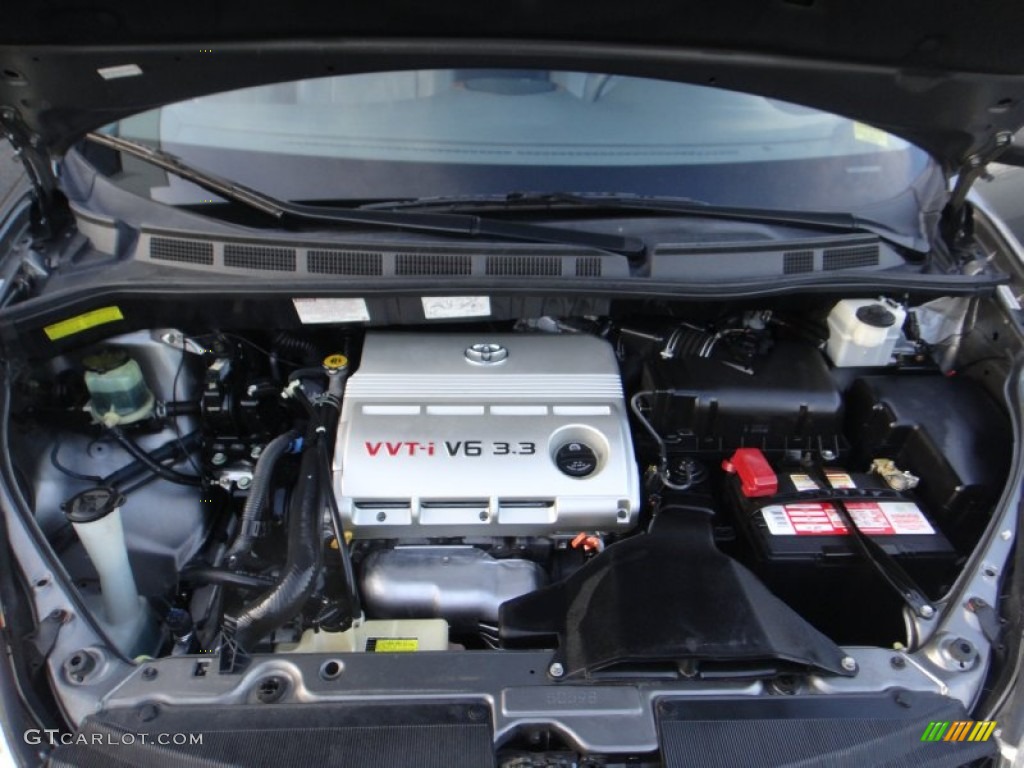 2004 Toyota Sienna XLE 3.3L DOHC 24V VVT-i V6 Engine Photo #77833545