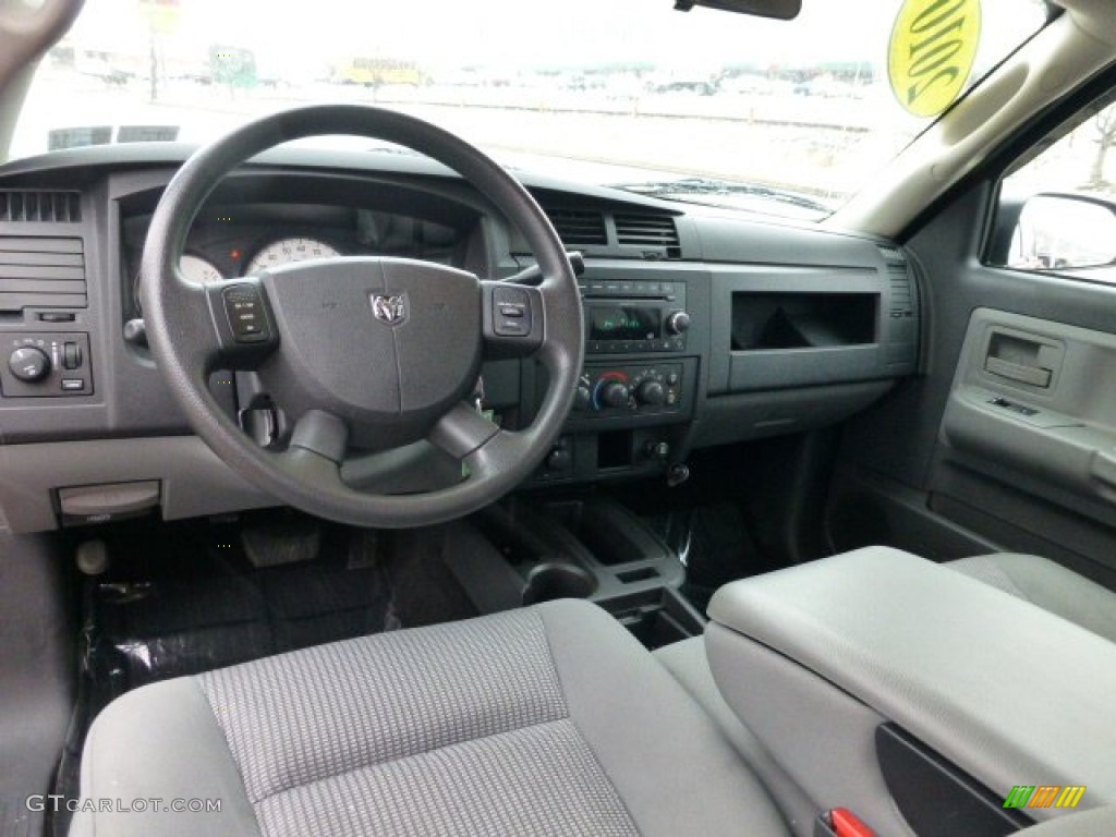 Dark Slate Gray/Medium Slate Gray Interior 2010 Dodge Dakota Big Horn Crew Cab 4x4 Photo #77833860