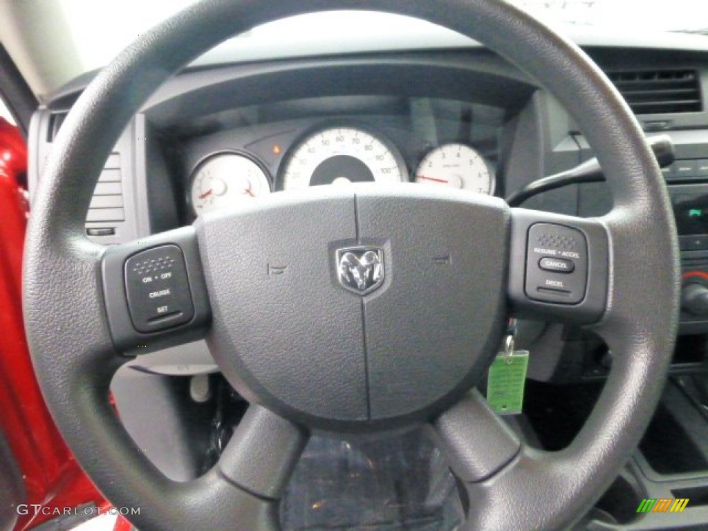 2010 Dodge Dakota Big Horn Crew Cab 4x4 Steering Wheel Photos