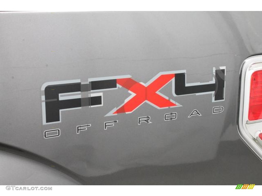 2010 F150 FX4 SuperCrew 4x4 - Sterling Grey Metallic / Black photo #16