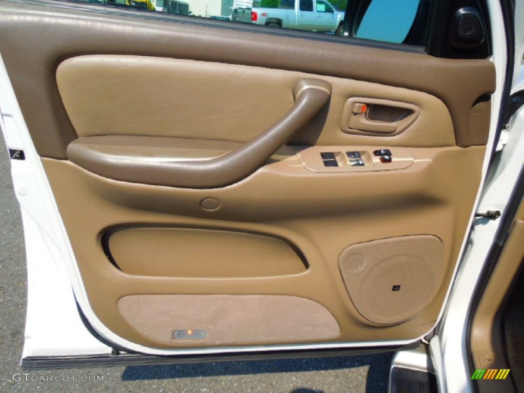 2004 Toyota Sequoia SR5 Oak Door Panel Photo #77834160