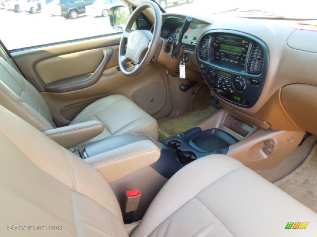 Oak Interior 2004 Toyota Sequoia SR5 Photo #77834523