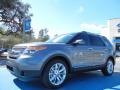 2013 Sterling Gray Metallic Ford Explorer Limited EcoBoost  photo #1