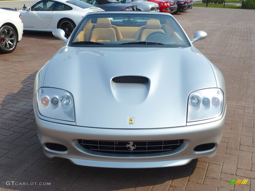 Grigio Touring (Silver) 2005 Ferrari 575 Superamerica Roadster F1 Exterior Photo #77835147