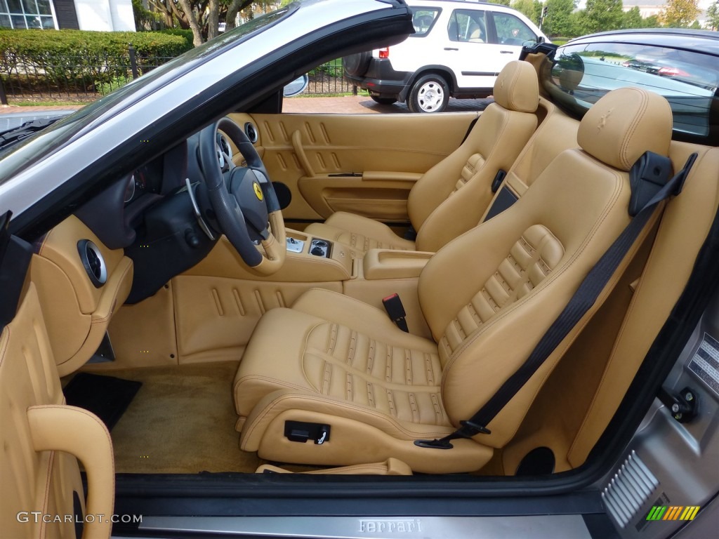 Beige Interior 2005 Ferrari 575 Superamerica Roadster F1 Photo #77835282