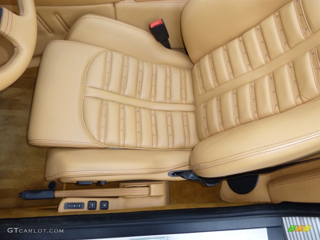 Beige Interior 2005 Ferrari 575 Superamerica Roadster F1 Photo #77835339