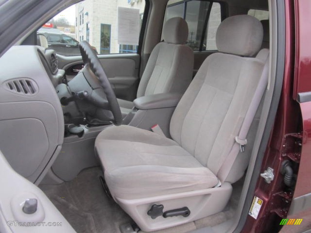 Light Gray Interior 2005 Chevrolet TrailBlazer LS 4x4 Photo #77835741