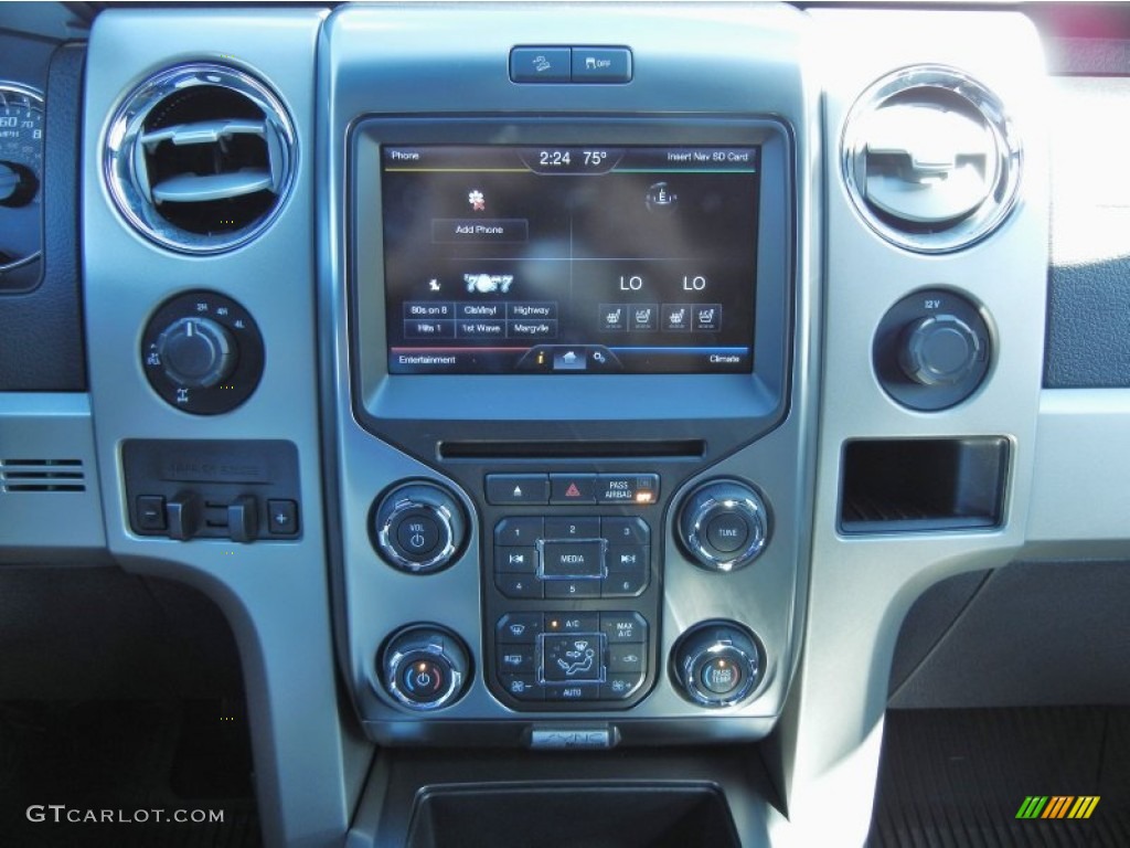 2013 Ford F150 FX4 SuperCrew 4x4 Controls Photo #77835903