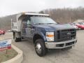 Dark Blue Pearl Metallic - F350 Super Duty XL Regular Cab 4x4 Dump Truck Photo No. 5