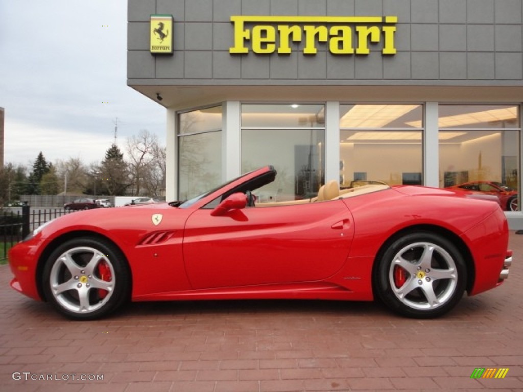 Rosso Corsa (Red) 2009 Ferrari California Standard California Model Exterior Photo #77836131