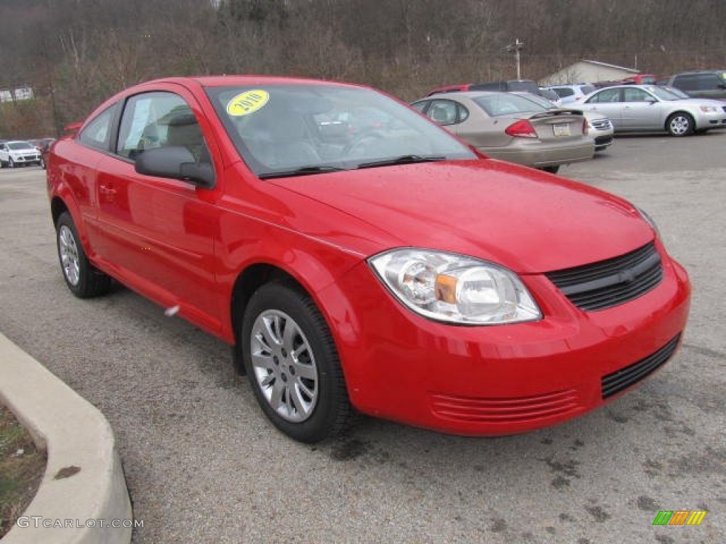 2010 Cobalt LS Coupe - Victory Red / Gray photo #6