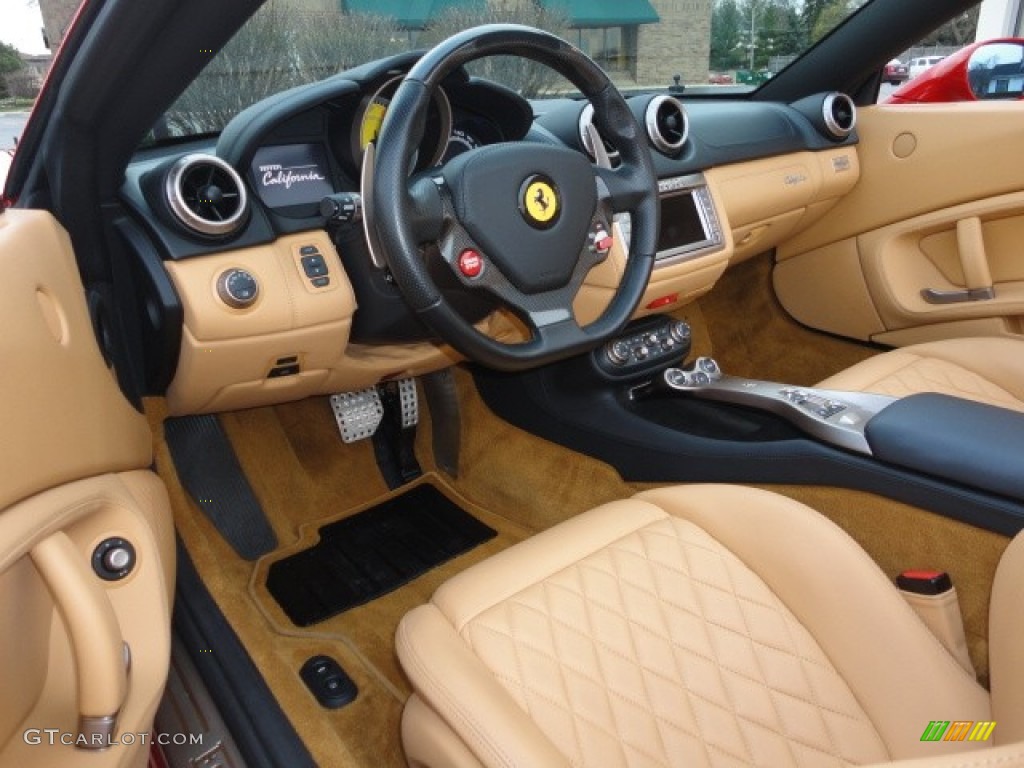 Beige Interior 2009 Ferrari California Standard California Model Photo #77836539