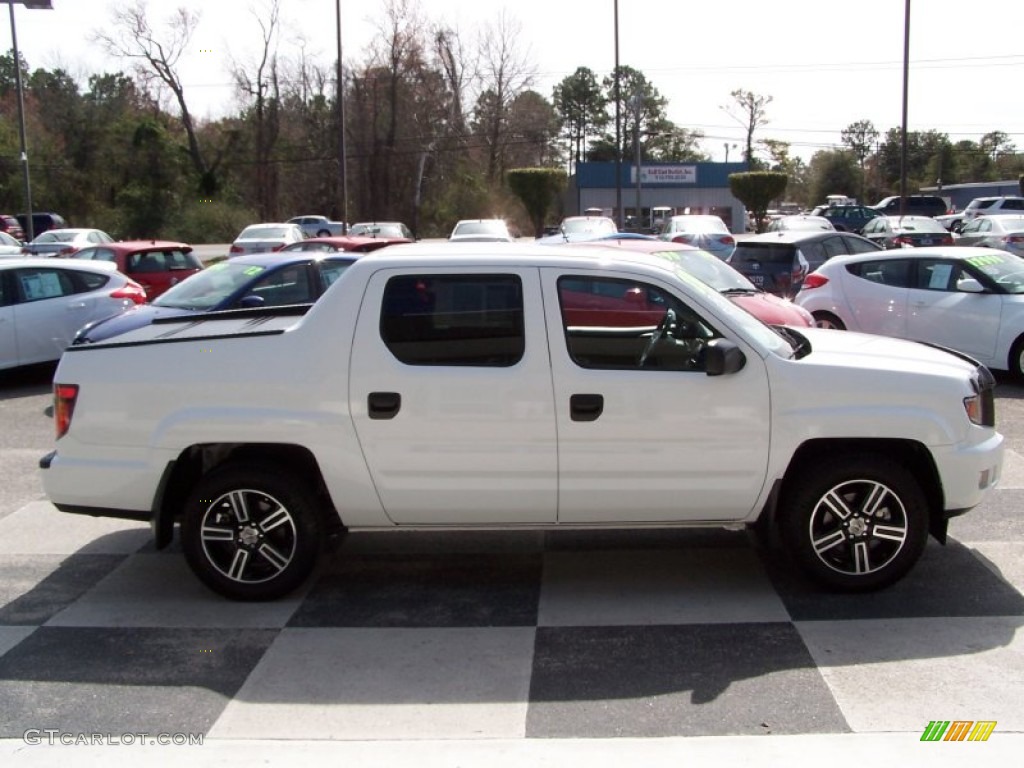 White 2012 Honda Ridgeline Sport Exterior Photo #77837004