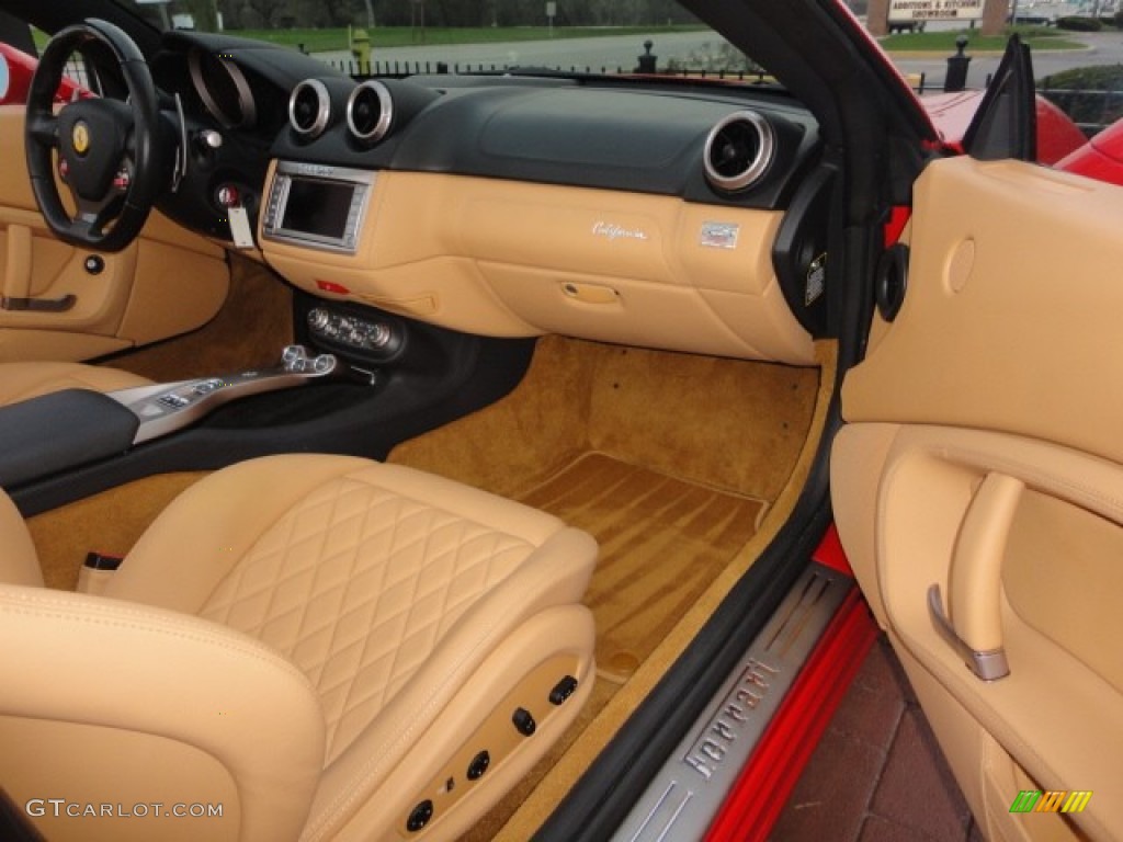Beige Interior 2009 Ferrari California Standard California Model Photo #77837019