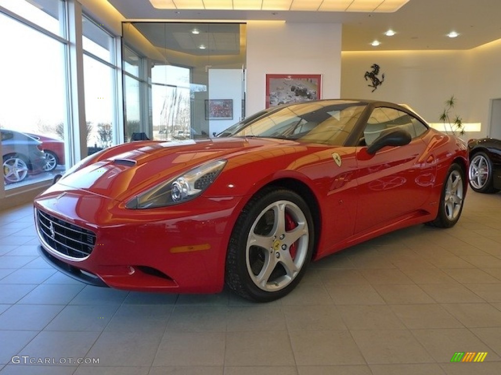 Rosso Corsa (Red) 2009 Ferrari California Standard California Model Exterior Photo #77837061