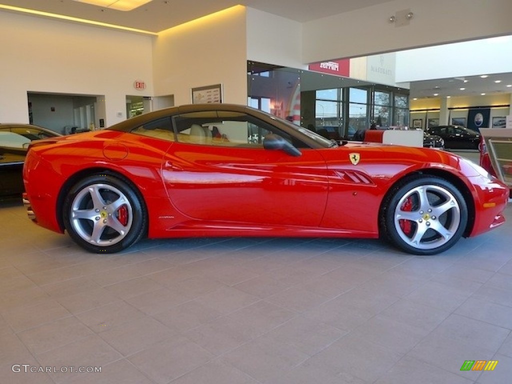 Rosso Corsa (Red) 2009 Ferrari California Standard California Model Exterior Photo #77837142
