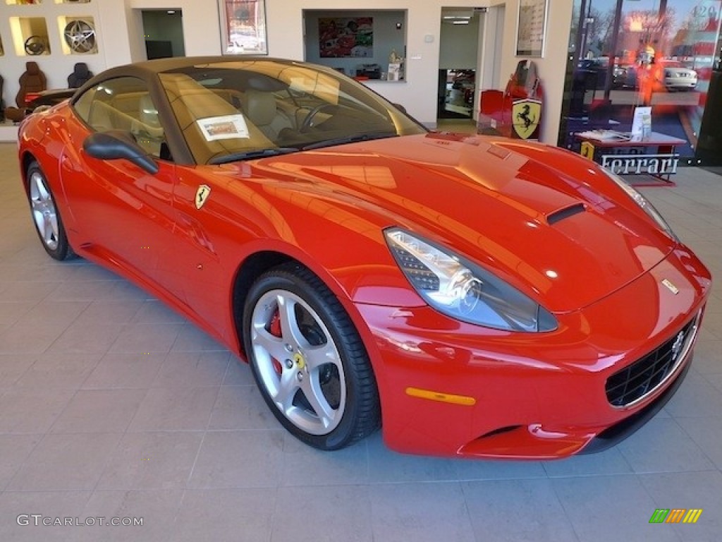 Rosso Corsa (Red) 2009 Ferrari California Standard California Model Exterior Photo #77837163