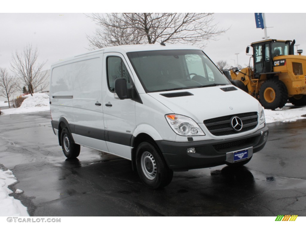 2012 Sprinter 2500 Cargo Van - Arctic White / Lima Black Fabric photo #1