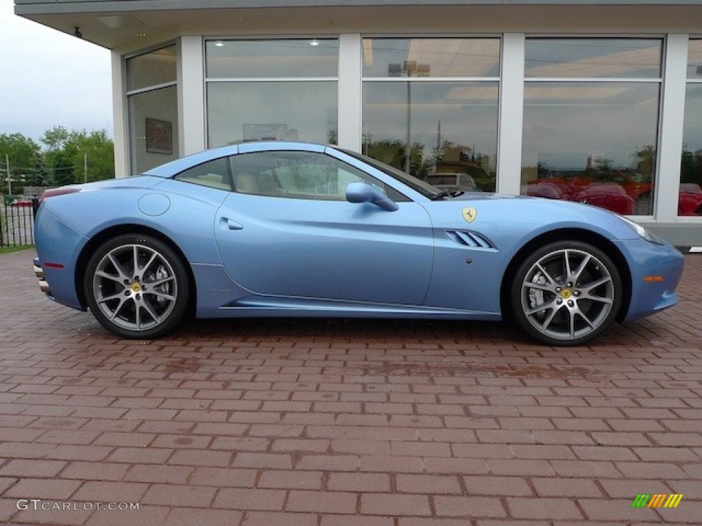 Azzurro California 2010 Ferrari California Standard California Model Exterior Photo #77837342