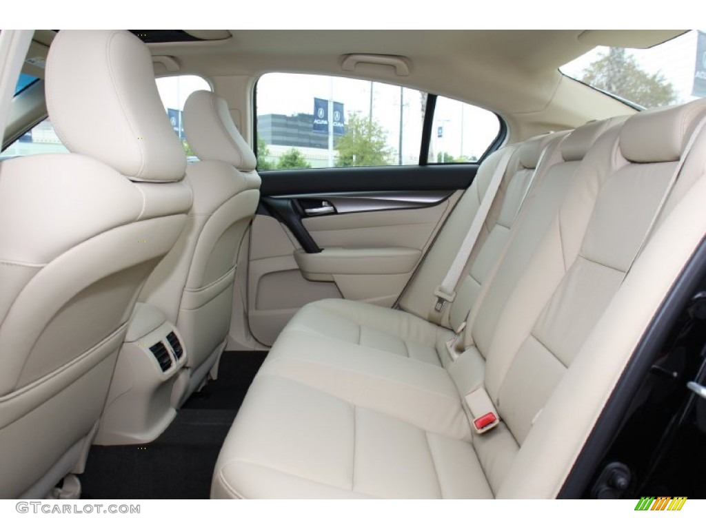 2013 Acura TL Standard TL Model Rear Seat Photo #77837505