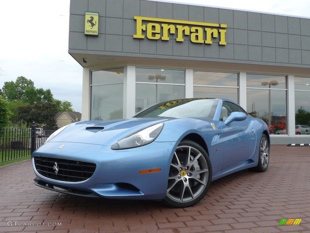 Azzurro California 2010 Ferrari California Standard California Model Exterior Photo #77837643