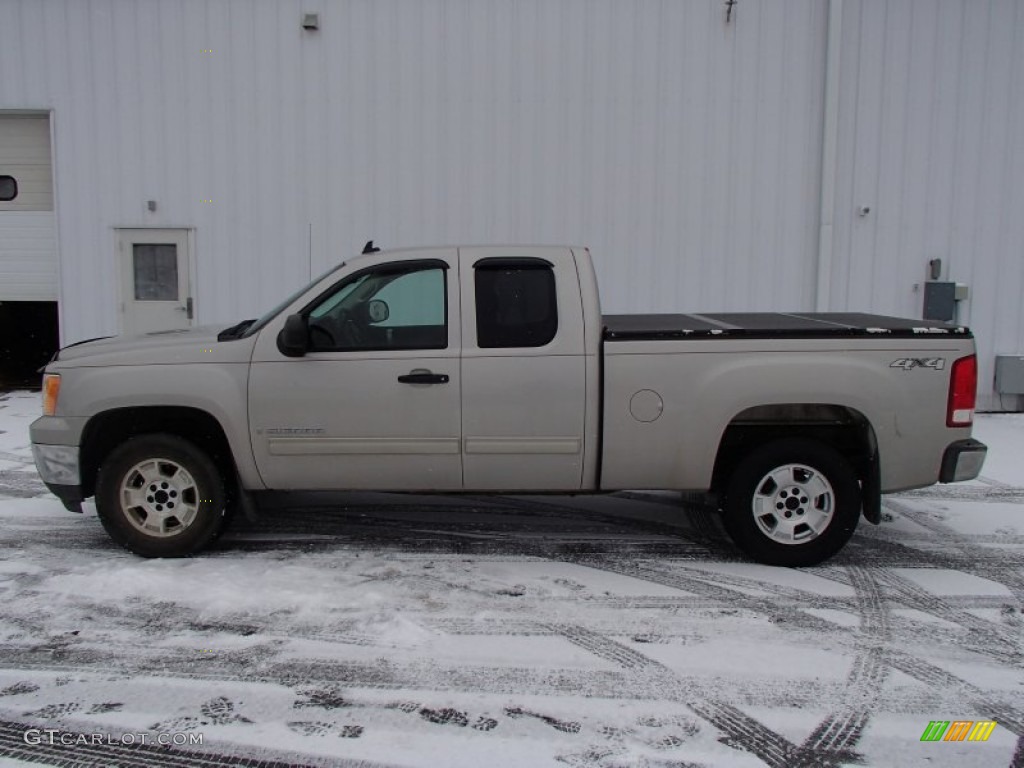 Silver Birch Metallic GMC Sierra 1500