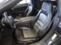 Ebony/Titanium Gray Front Seat Photo for 2009 Chevrolet Corvette #77837988