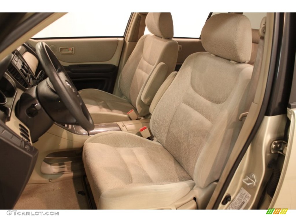 2003 Toyota Highlander 4WD Front Seat Photos