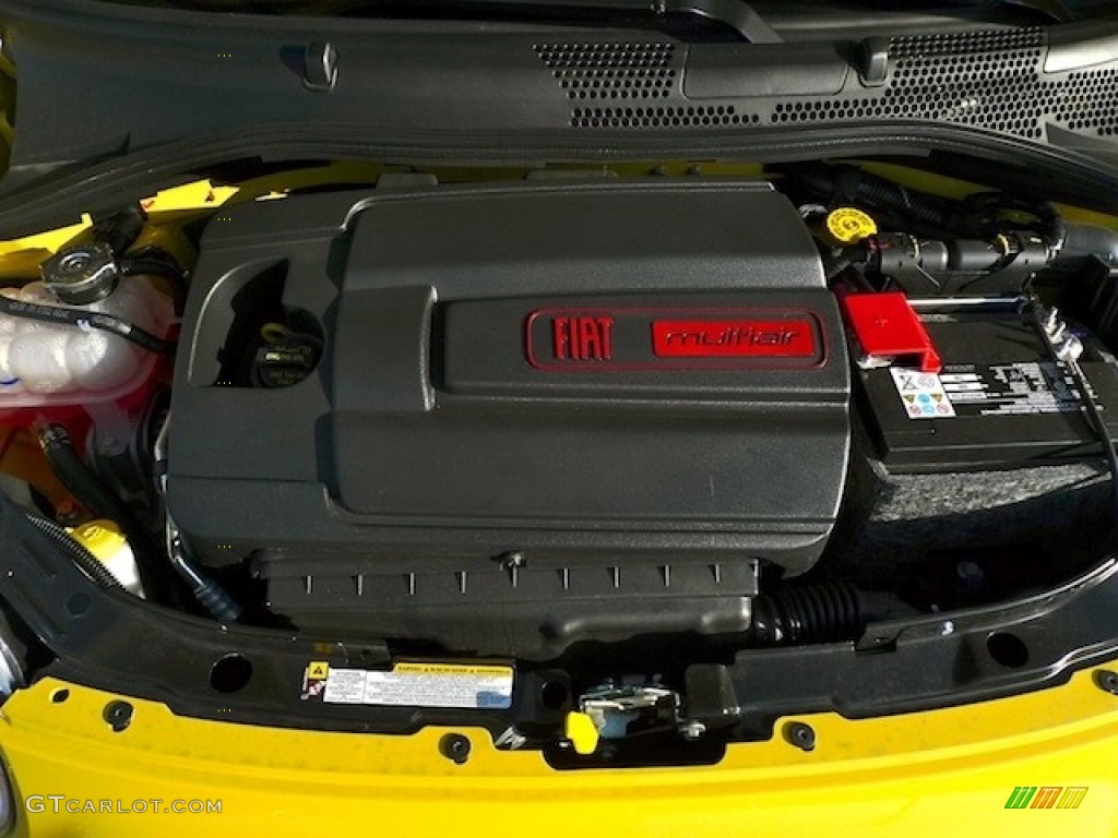2012 Fiat 500 Sport 1.4 Liter SOHC 16-Valve MultiAir 4 Cylinder Engine Photo #77838825