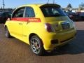 Giallo (Yellow) 2012 Fiat 500 Sport Exterior