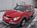 Salsa Red 2003 Pontiac Vibe Standard Vibe Model Exterior