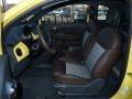 2012 Giallo (Yellow) Fiat 500 Sport  photo #14