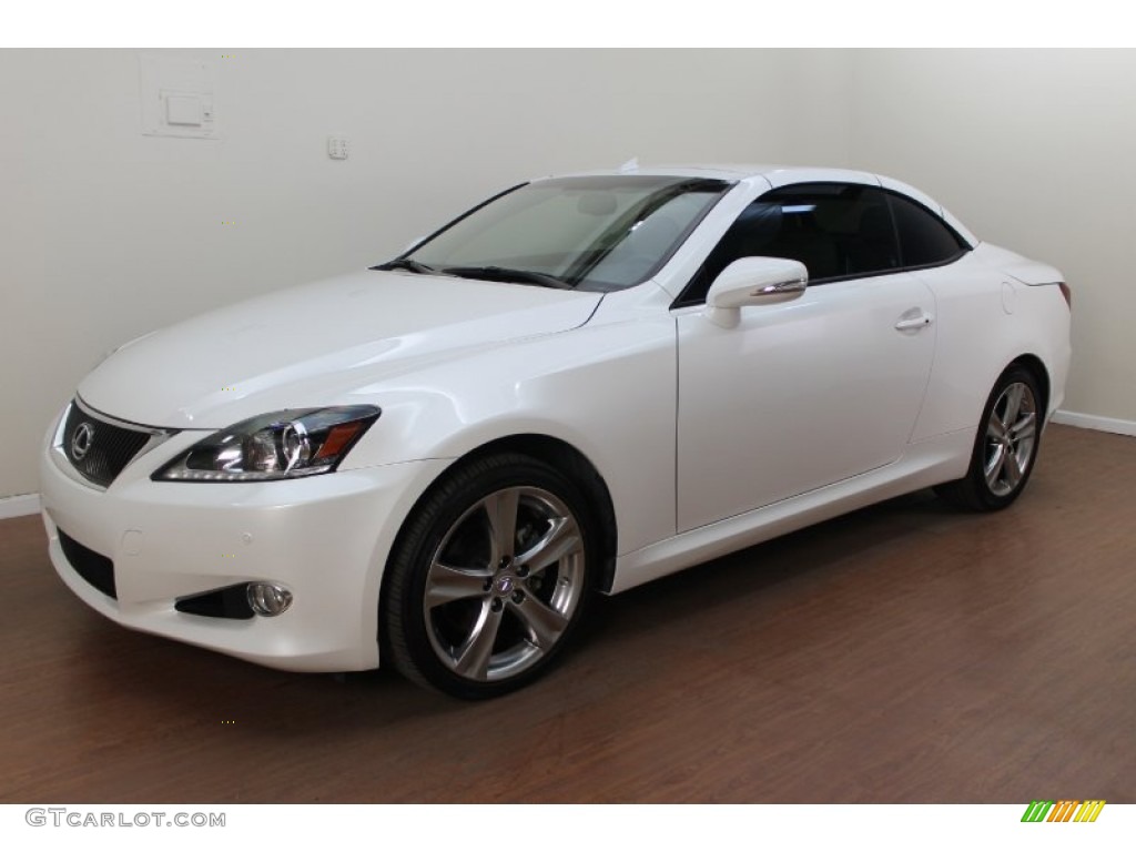 Starfire White Pearl 2012 Lexus IS 250 C Convertible Exterior Photo #77839093