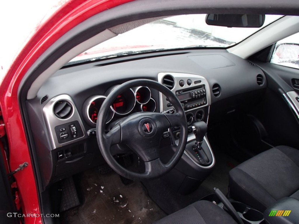 Graphite Interior 2003 Pontiac Vibe Standard Vibe Model Photo #77839165