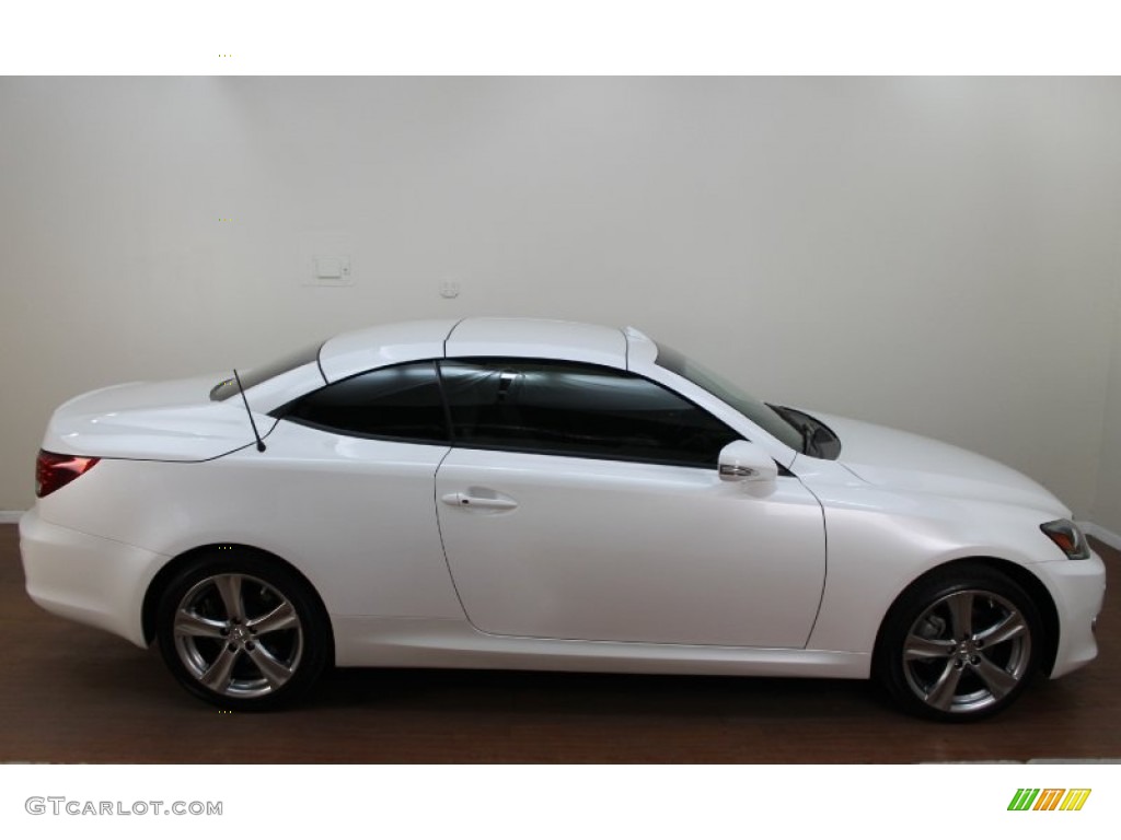 Starfire White Pearl 2012 Lexus IS 250 C Convertible Exterior Photo #77839263