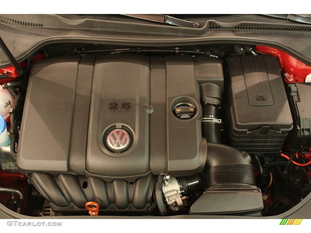 2010 Volkswagen Jetta SE Sedan 2.5 Liter DOHC 20-Valve 5 Cylinder Engine Photo #77839467
