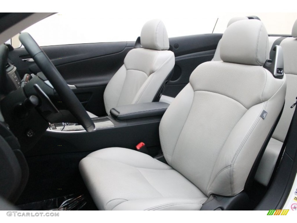 Light Gray Interior 2012 Lexus IS 250 C Convertible Photo #77839554