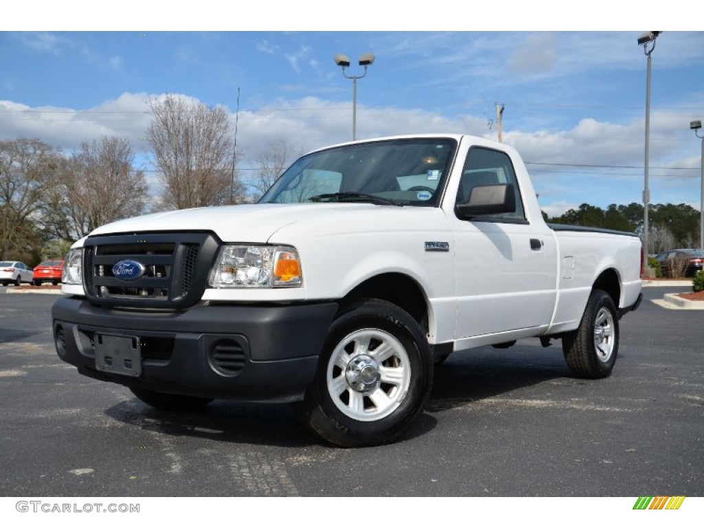 Oxford White 2011 Ford Ranger XL Regular Cab Exterior Photo #77840034