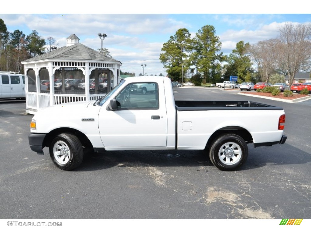 Oxford White 2011 Ford Ranger XL Regular Cab Exterior Photo #77840189