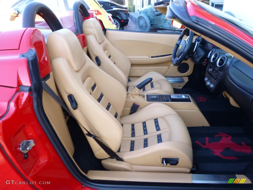 Beige Interior 2007 Ferrari F430 Spider F1 Photo #77840976