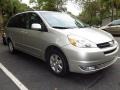 Silver Shadow Pearl 2004 Toyota Sienna XLE Exterior