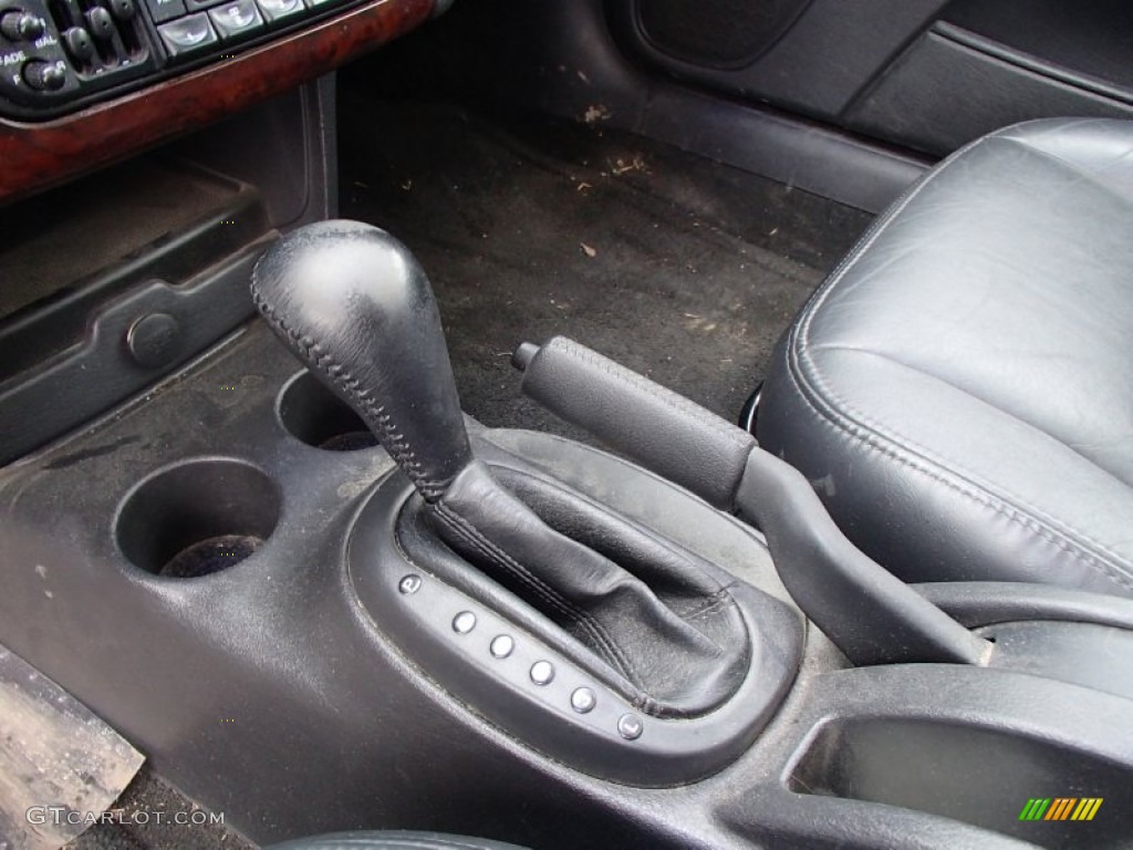 2001 Sebring LXi Sedan - Sterling Blue Satin Glow / Dark Slate Gray photo #13