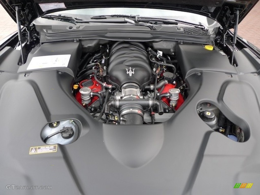 2012 Maserati GranTurismo S Automatic 4.7 Liter DOHC 32-Valve VVT V8 Engine Photo #77841970