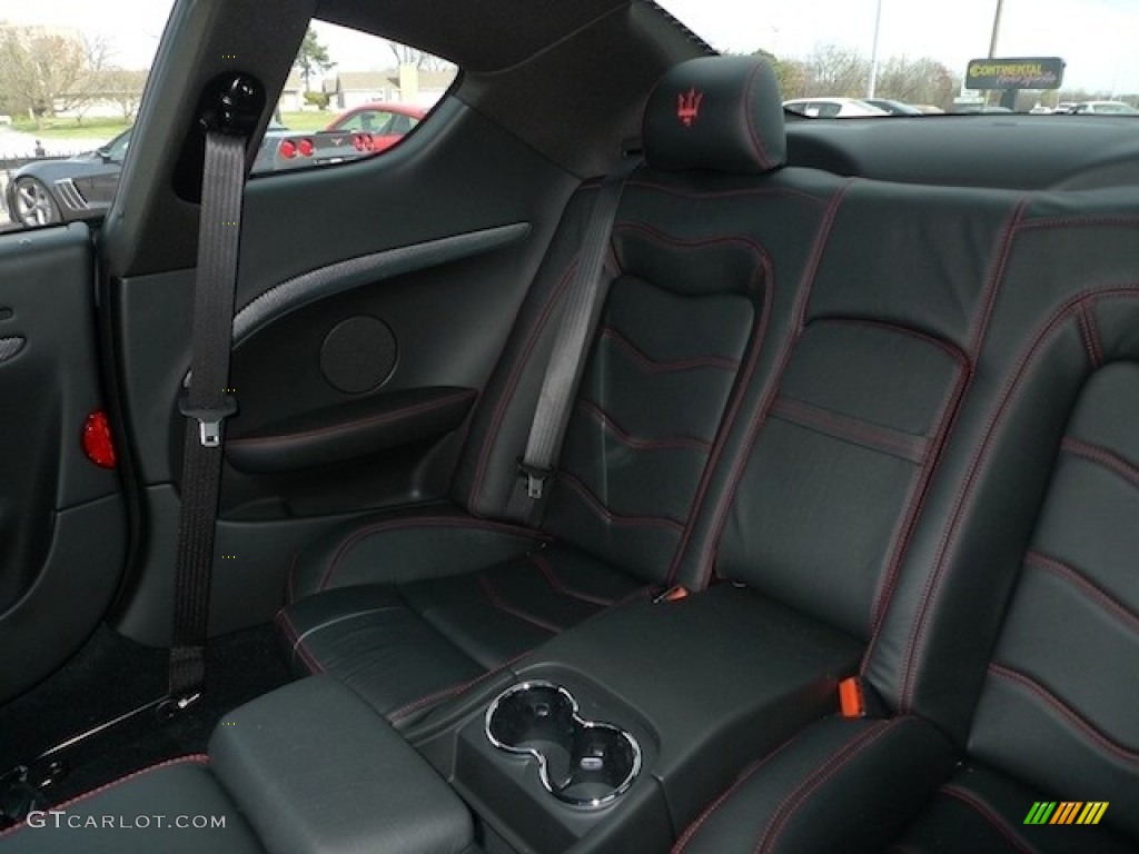 2012 Maserati GranTurismo S Automatic Rear Seat Photo #77842340