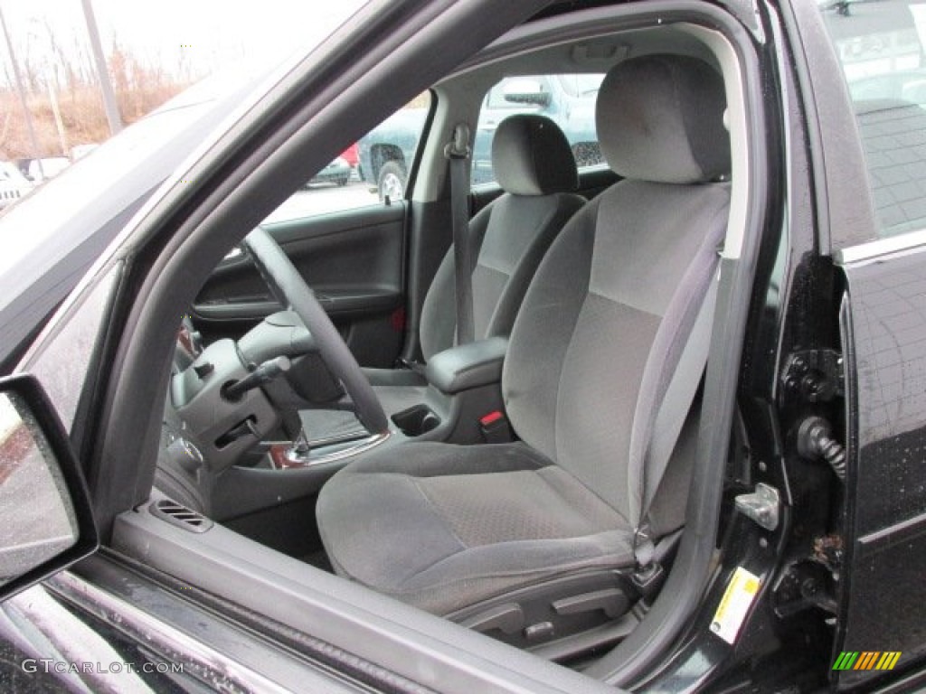 Ebony Interior 2009 Chevrolet Impala LT Photo #77842512