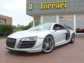 Ice Silver Metallic 2012 Audi R8 GT Exterior